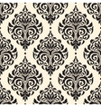 damask seamless pattern background elegant luxury vector image vector image