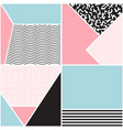 abstract geometric seamless pattern vector image vector image