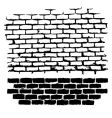 ugly brick vector image