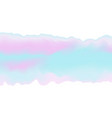 blue and pink color soft in concept water color vector image