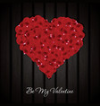 rose petals vector image vector image