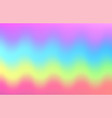 unicorn rainbow wave background mermaid galaxy vector image