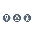 technical building system icons set vector image