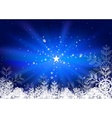 christmas background vector image vector image