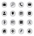 business icons vector image
