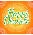 happy diwali design vector image
