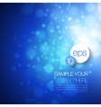 bokeh background vector image vector image