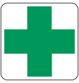 first aid vector image vector image