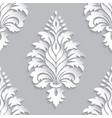 damask seamless pattern element classical vector image