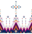 hand drawn tribal seamless border vector image