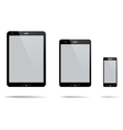 tablet computer mobile phone vector image