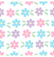 seamless pattern blue pink and violet vector image