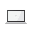 notebook laptop computer vector image