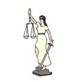 typical justitia clipart graphic vector image