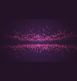 shining bokeh on color background vector image