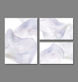 minimal watercolor effect abstract graphic vector image vector image