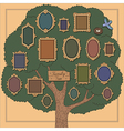 family tree bird vector image vector image