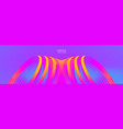 geometric colorful background futuristic digital vector image vector image