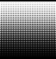 triangle halftone on white background vector image