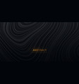 topography relief abstract black background vector image