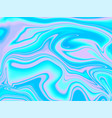 holographic abstract background in pastel neon vector image