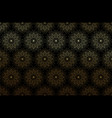 seamless sacred geometry seed life gold pattern vector image vector image