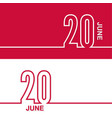 set template banners vector image