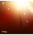science red background vector image