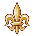 fleur de lis vector image