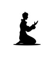 prayer islamic template design graphic vector image
