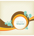 retro template vector image vector image