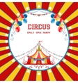 circus poster vector image
