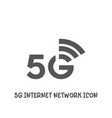 5g internet network icon simple flat style vector image vector image