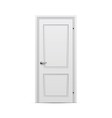 closed door vector image vector image