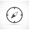 compass basic icon vector image vector image