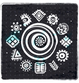 tribal vintage ethnic pattern seamless vector image vector image