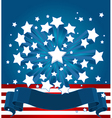 american starburst background vector image