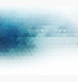 color abstract geometric banner vector image vector image