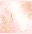 abstract dusty blush liquid watercolor background vector image