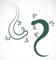 image of an lizard vector image