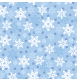 snow pattern vector image vector image