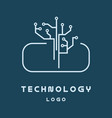 creative icon - stylish logo geometric vector image
