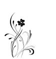 flower background vector image