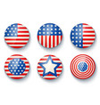 banners for usa independence day vector image vector image