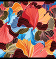 abstract multi-colored pattern vector image