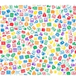 business and finance seamless pattern background vector image vector image