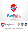 pay point logo template vector image