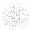 star burst element vector image vector image