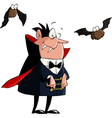 dracula vector image