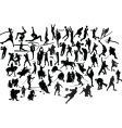 sport silhouettes vector image